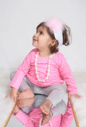 Pearl Necklace - Chewable Jewelry for Kids with Safety Features