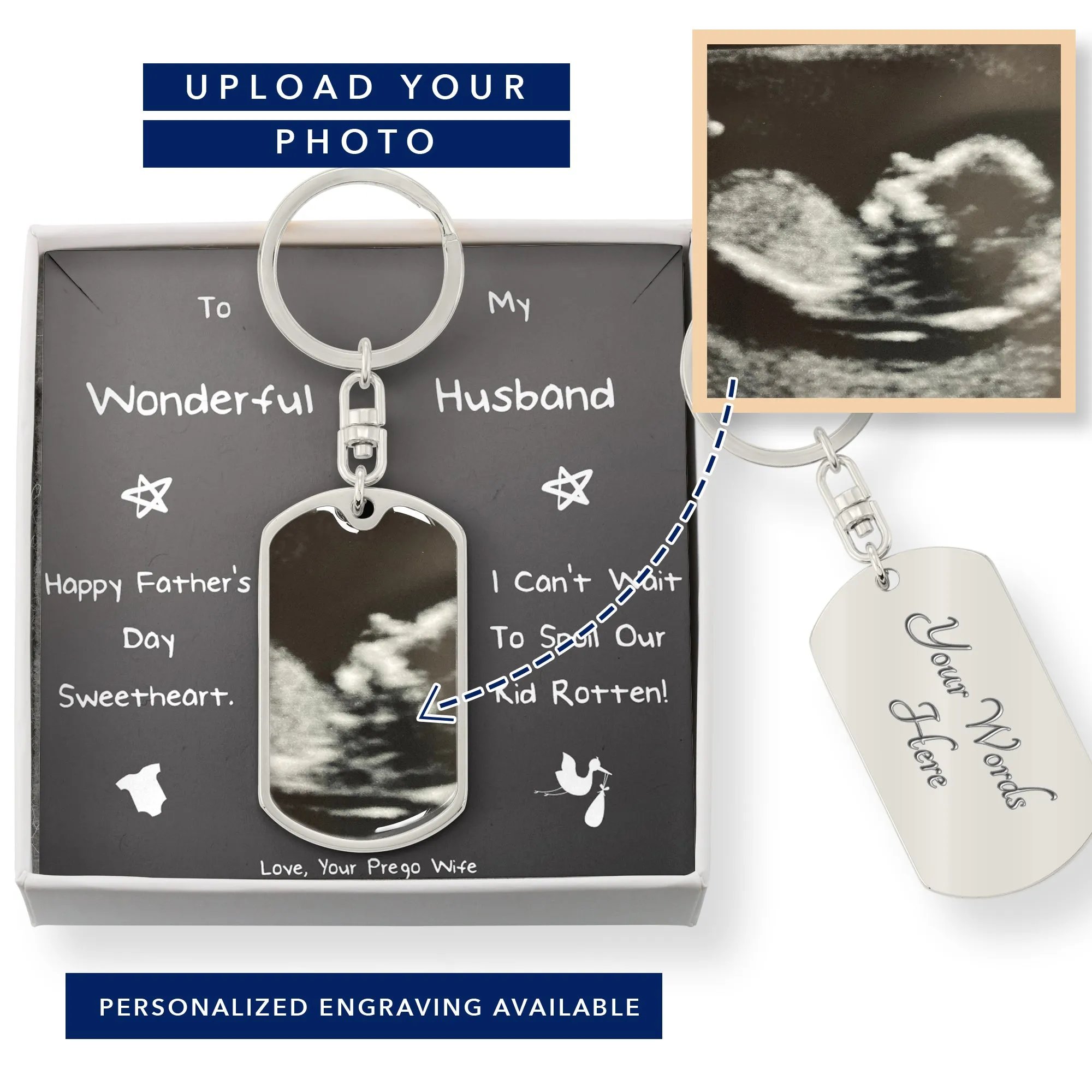 Personalized Father's Day Gift For Dad To Be From Mom To Be