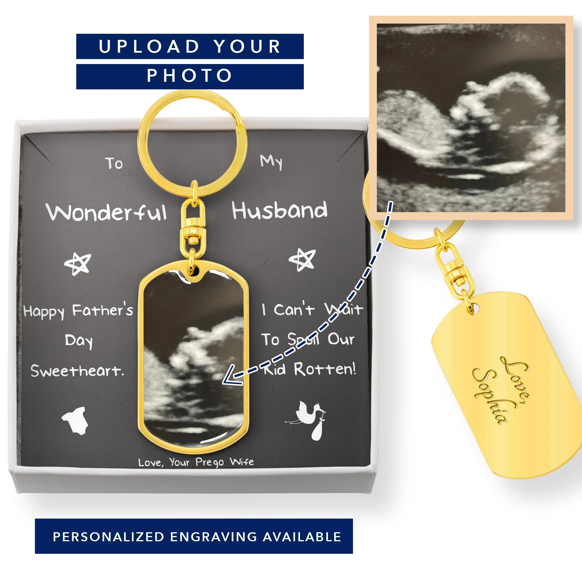 Personalized Father's Day Gift For Dad To Be From Mom To Be