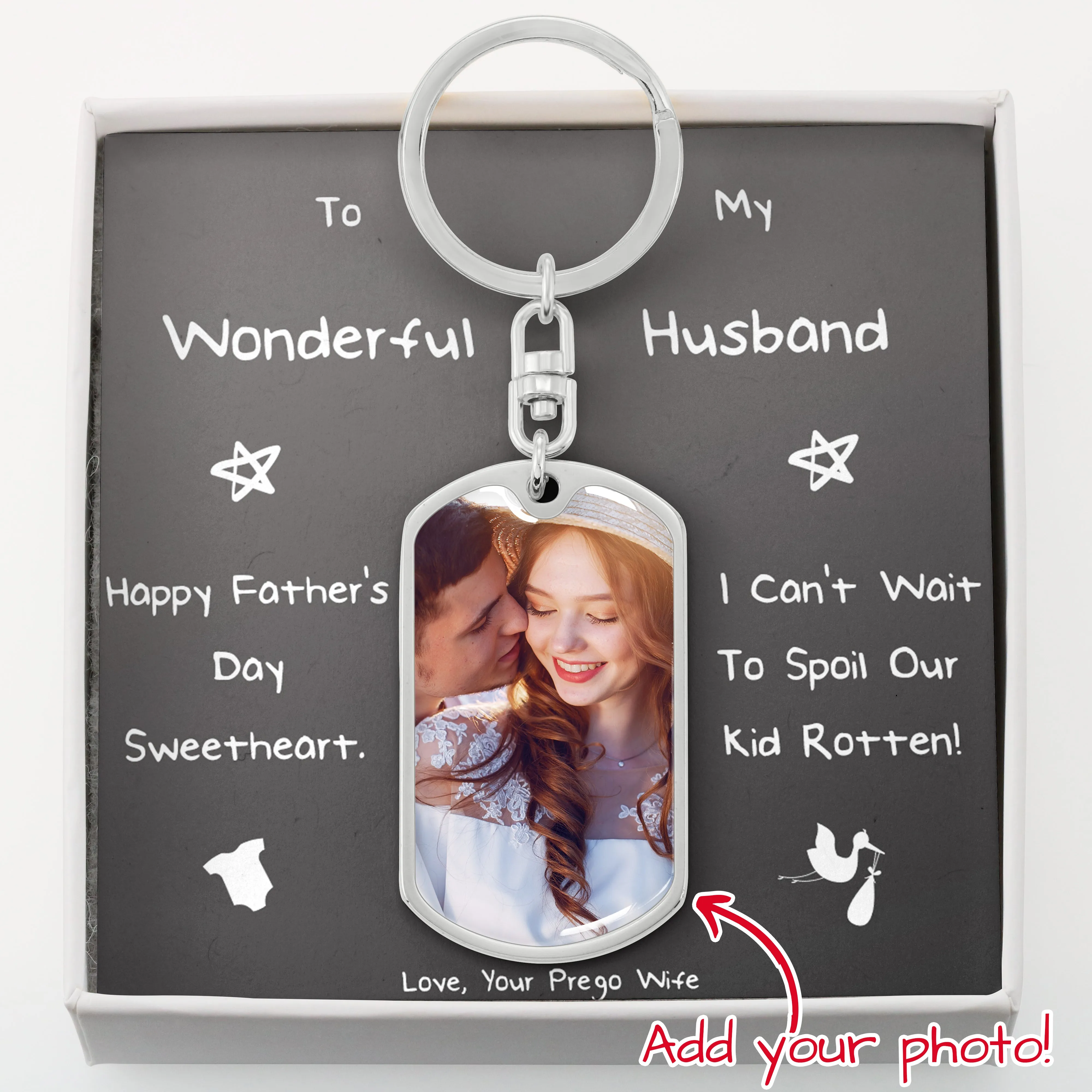 Personalized Father's Day Gift For Dad To Be From Mom To Be