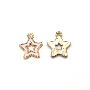 Pink Hollow Star