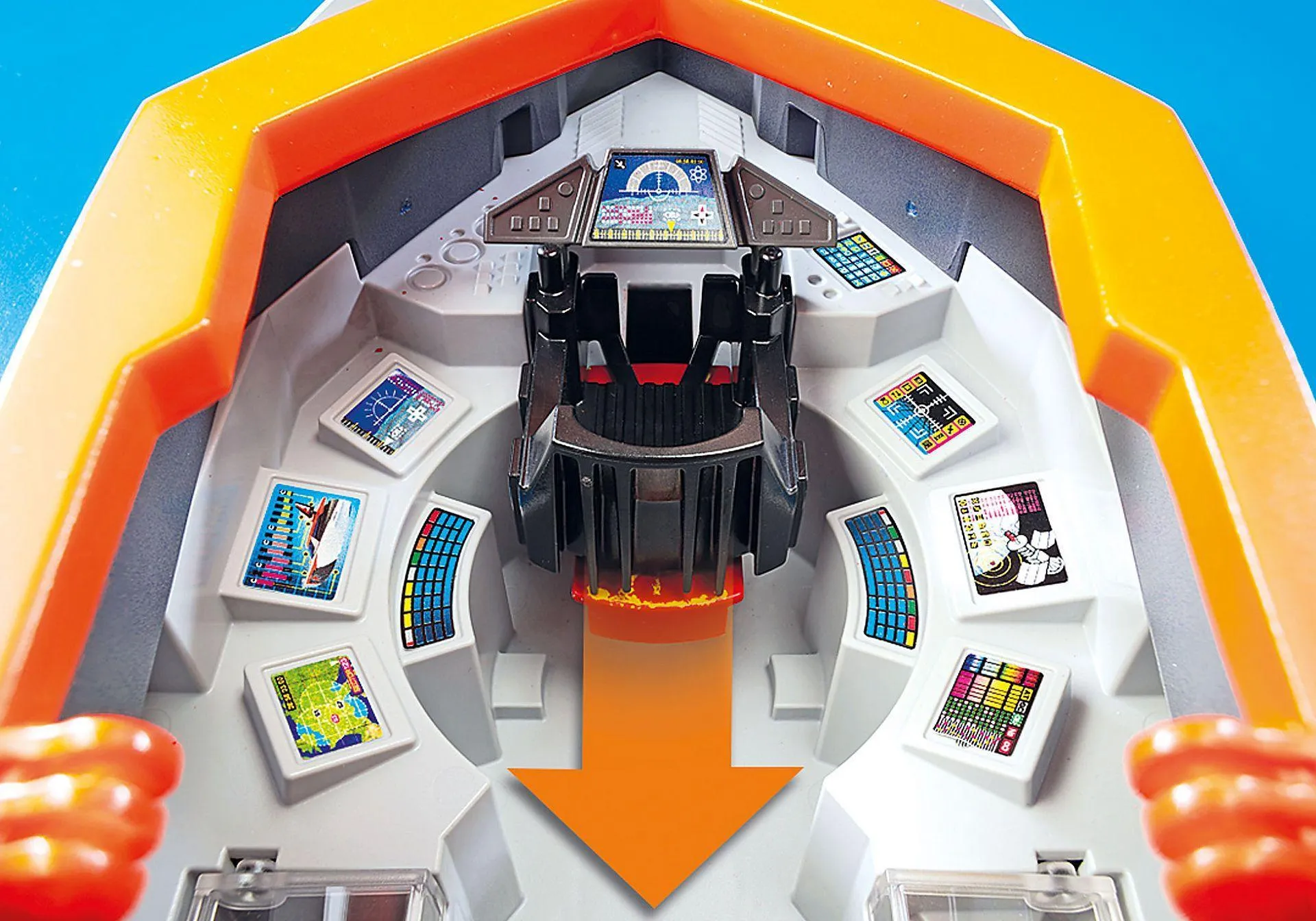 Playmobil 70002 SPY TEAM Turboship Top Agents Playset
