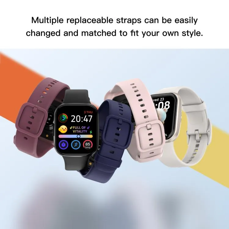 Q23 Pro 1.83 inch Color Screen IP68 Waterproof Bluetooth Call Smart Watch, Support Health Monitoring(White)