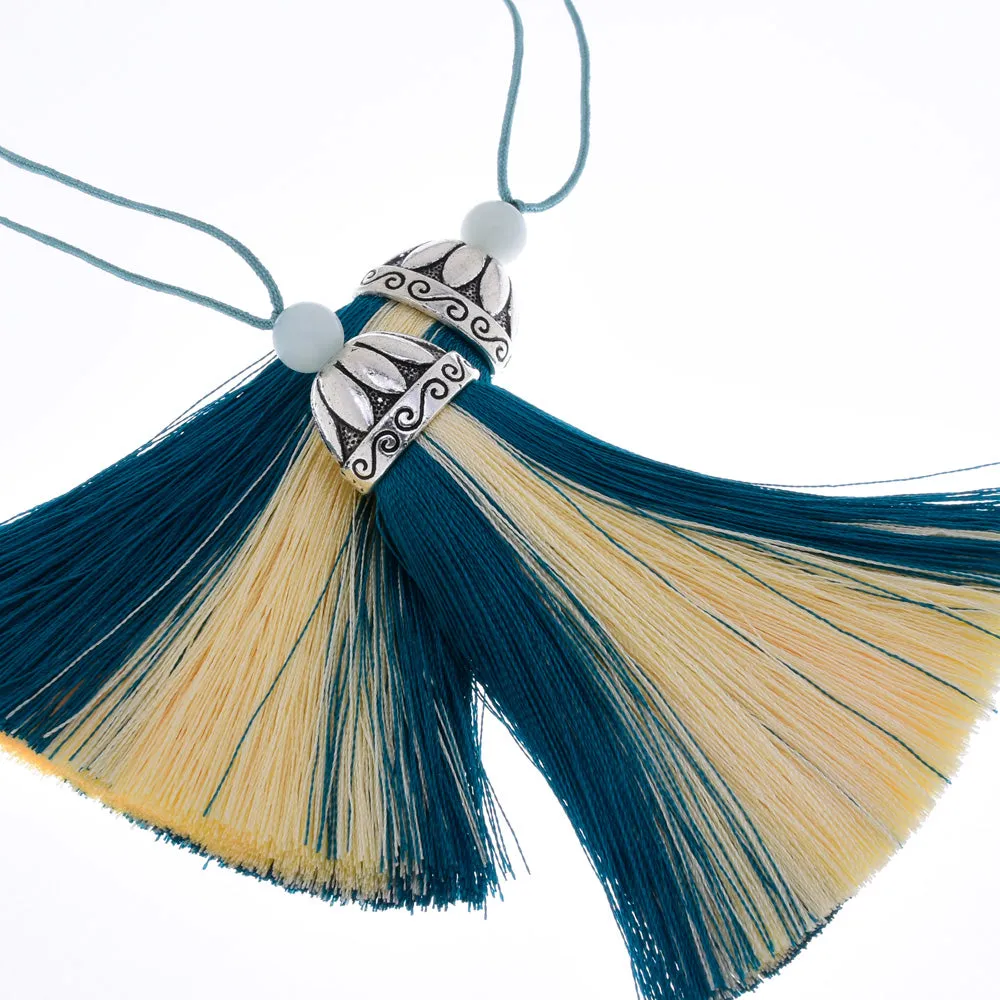 Rayon Tassel with Cap silk tassel earring tassel Handmade Tassels for pendant Keychain Handbag 2pcs 10190859