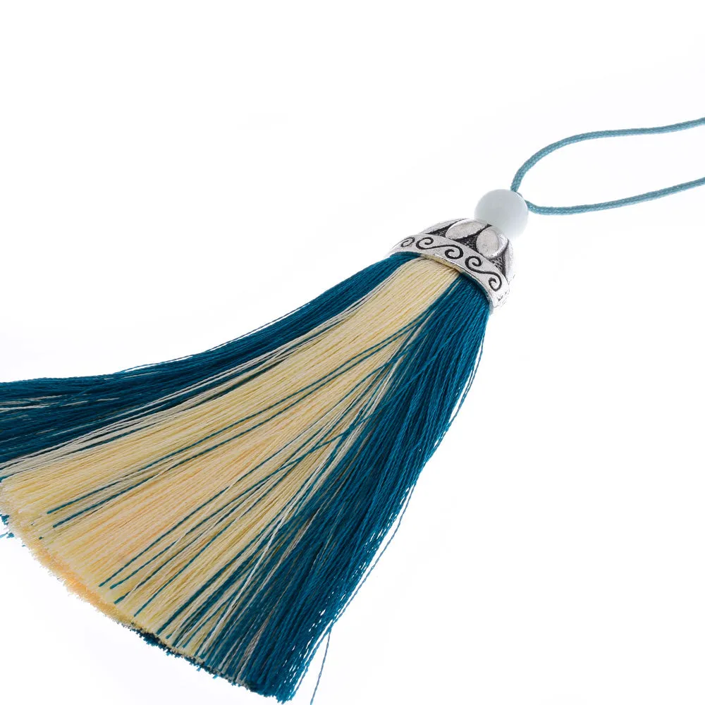 Rayon Tassel with Cap silk tassel earring tassel Handmade Tassels for pendant Keychain Handbag 2pcs 10190859