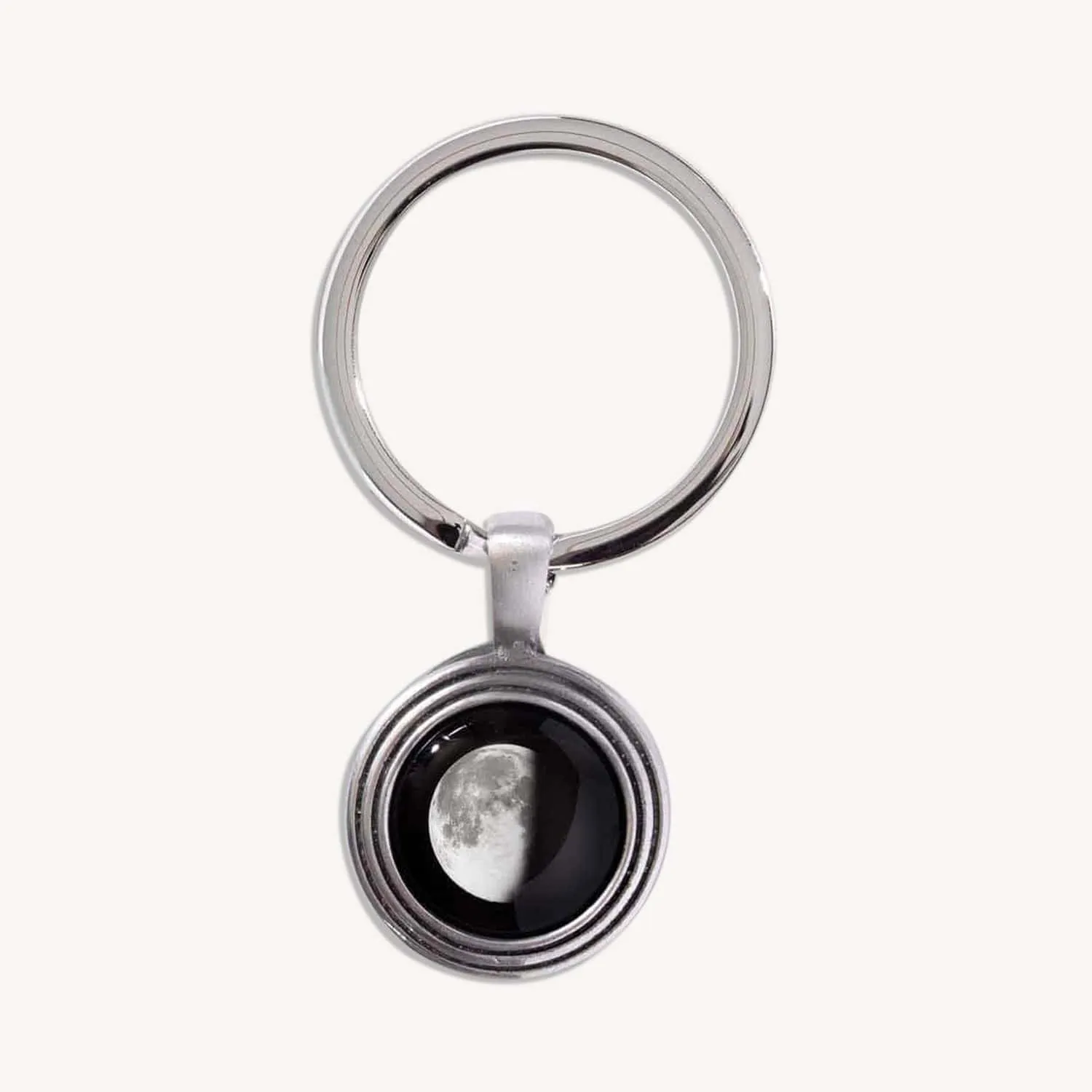 Regio Keychain In Pewter