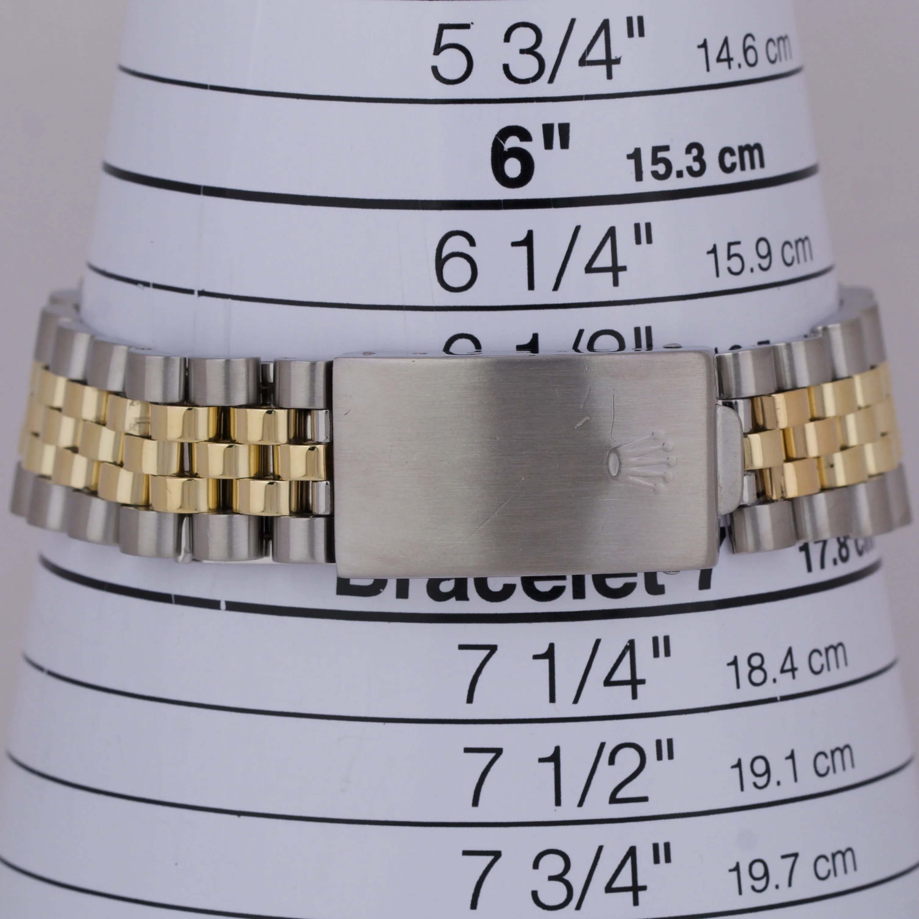 Rolex DateJust 36mm CHAMPAGNE DIAMOND Two Tone 18K Gold Steel JUBILEE 16013