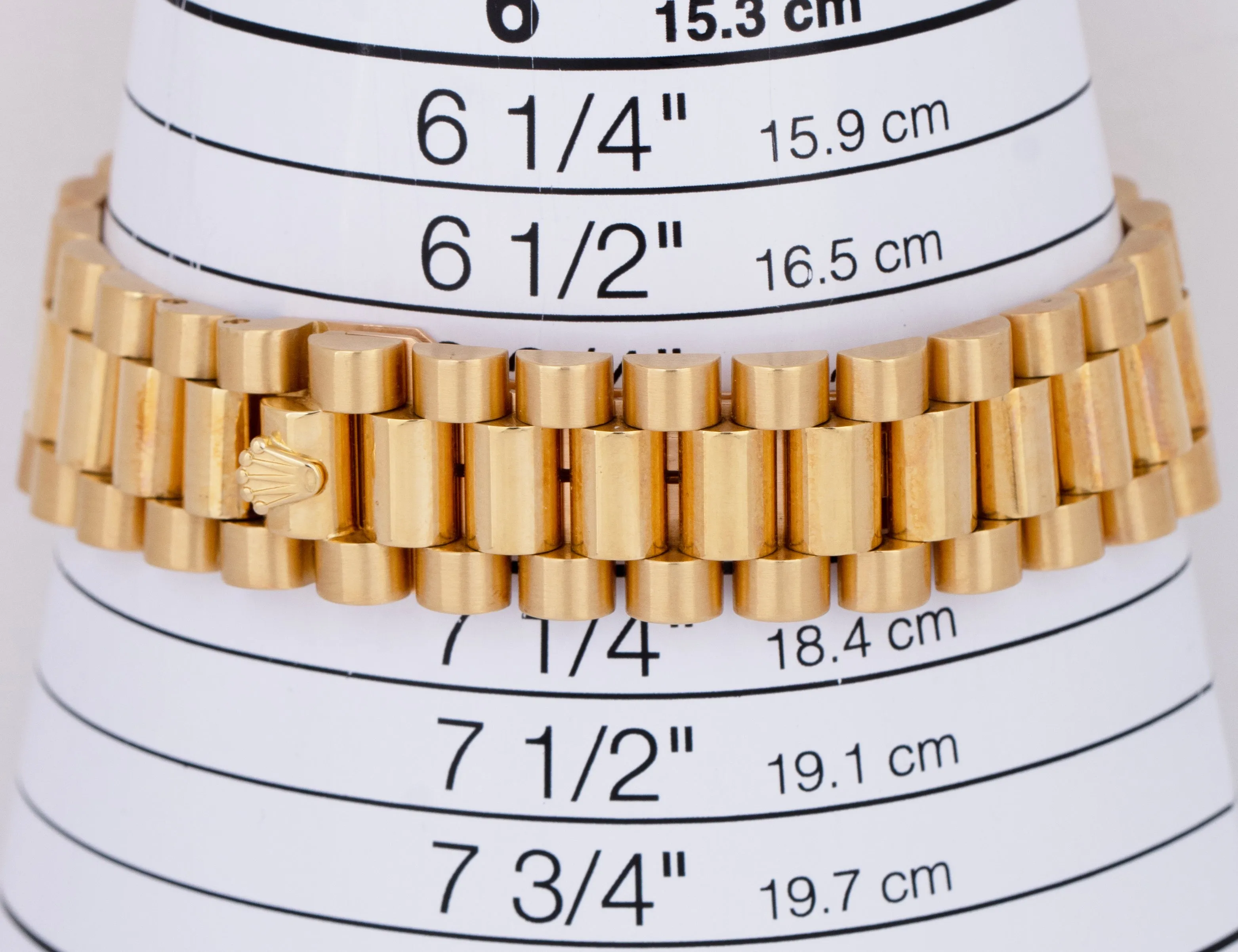 Rolex Day-Date President DIAMOND Champagne Dial 36mm 18K Yellow Gold Watch 18238