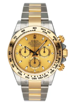 Rolex Daytona 116503 Champagne Dial Mens Watch Box & Papers