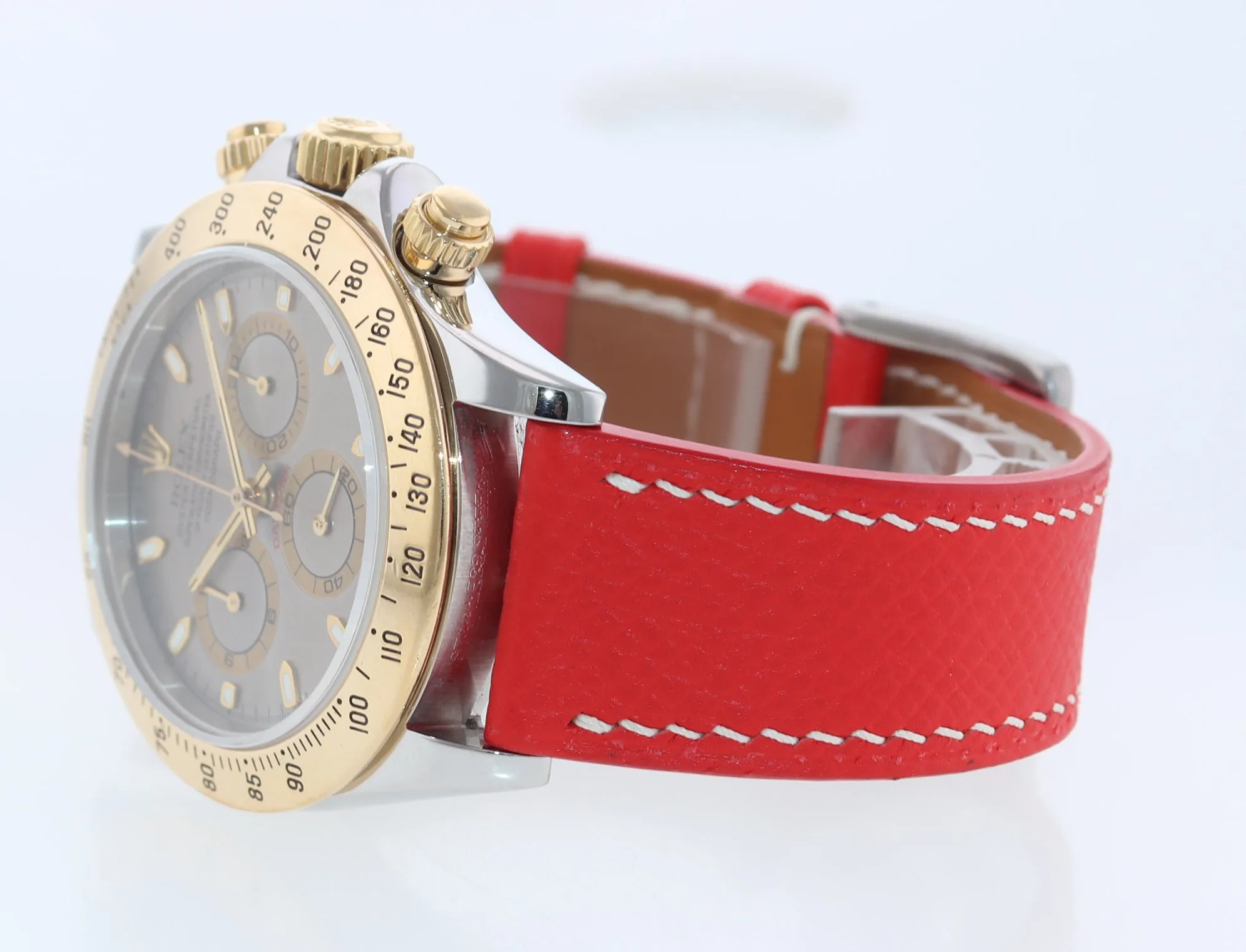 Rolex Daytona Cosmograph 116523 Slate Grey Steel Gold Two Tone Watch