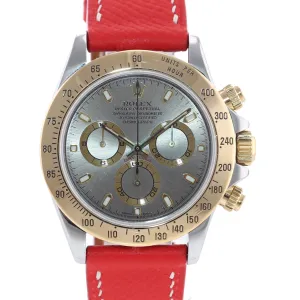 Rolex Daytona Cosmograph 116523 Slate Grey Steel Gold Two Tone Watch