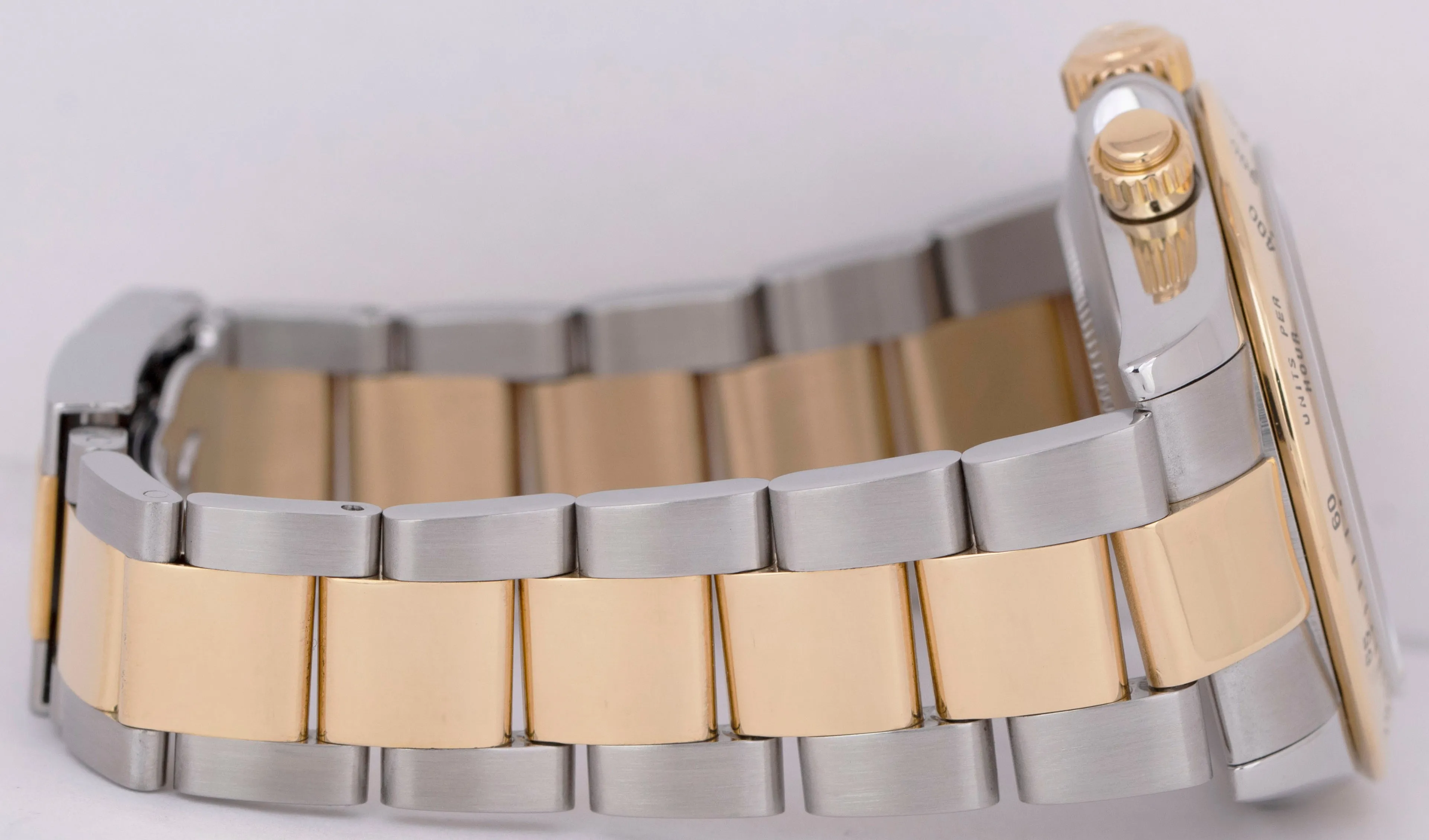 Rolex Daytona Cosmograph 40mm MOTHER OF PEARL Two-Tone Gold Steel Watch 116523