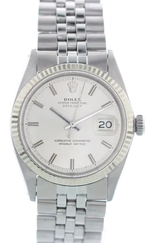 Rolex Oyster Perpetual Datejust 1601 Stainless Steel