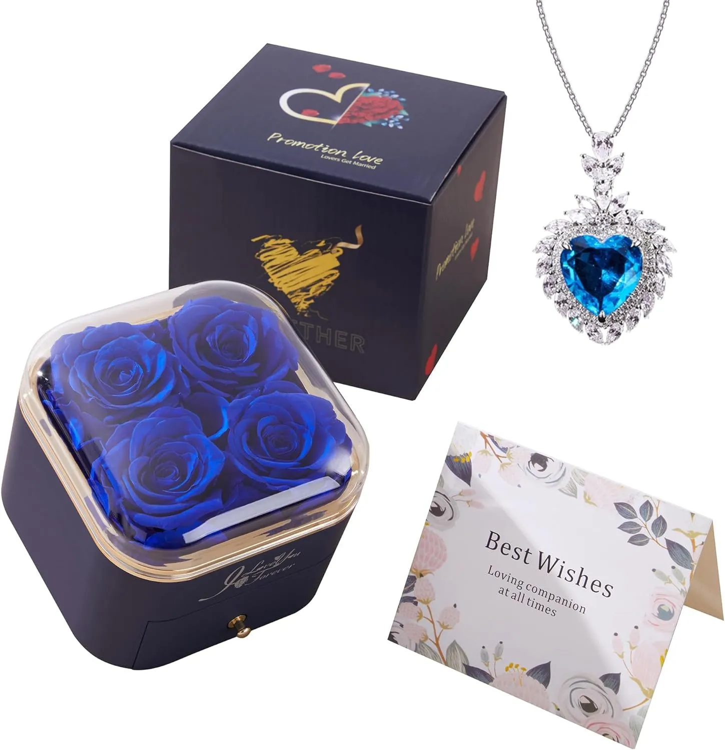 Rose Jewelry Storage Packaging Box