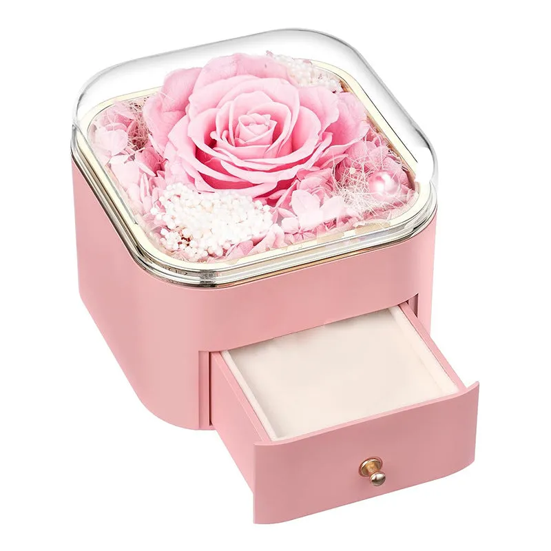 Rose Jewelry Storage Packaging Box