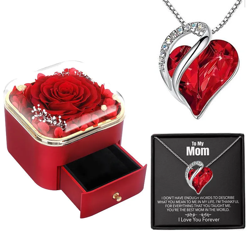 Rose Jewelry Storage Packaging Box