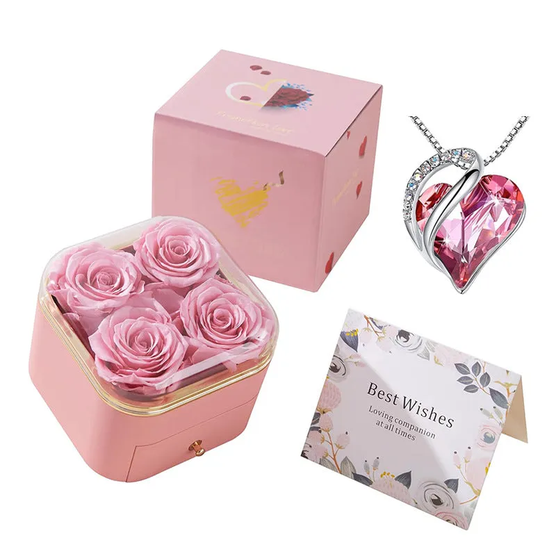 Rose Jewelry Storage Packaging Box