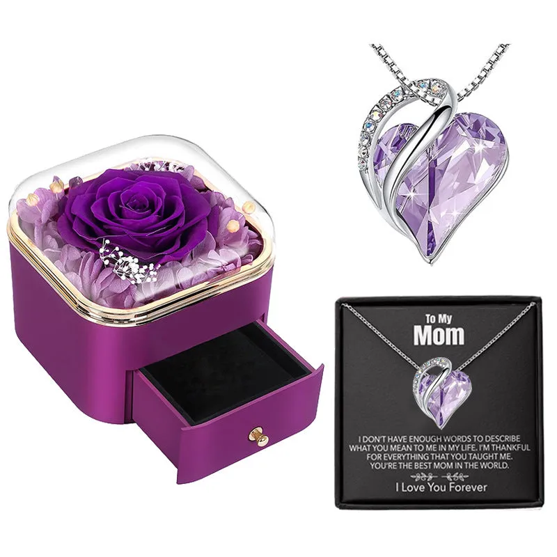 Rose Jewelry Storage Packaging Box