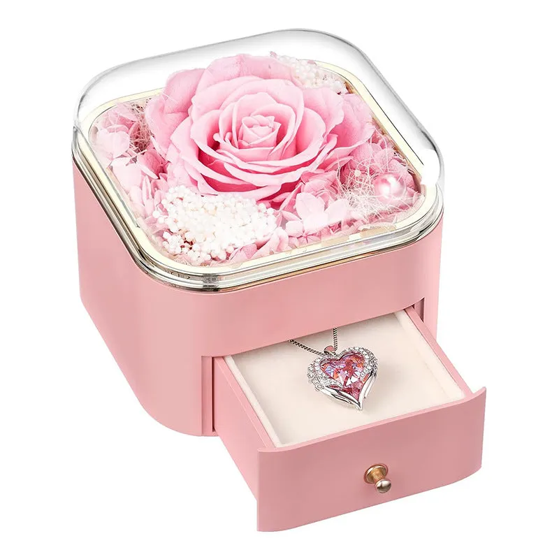 Rose Jewelry Storage Packaging Box