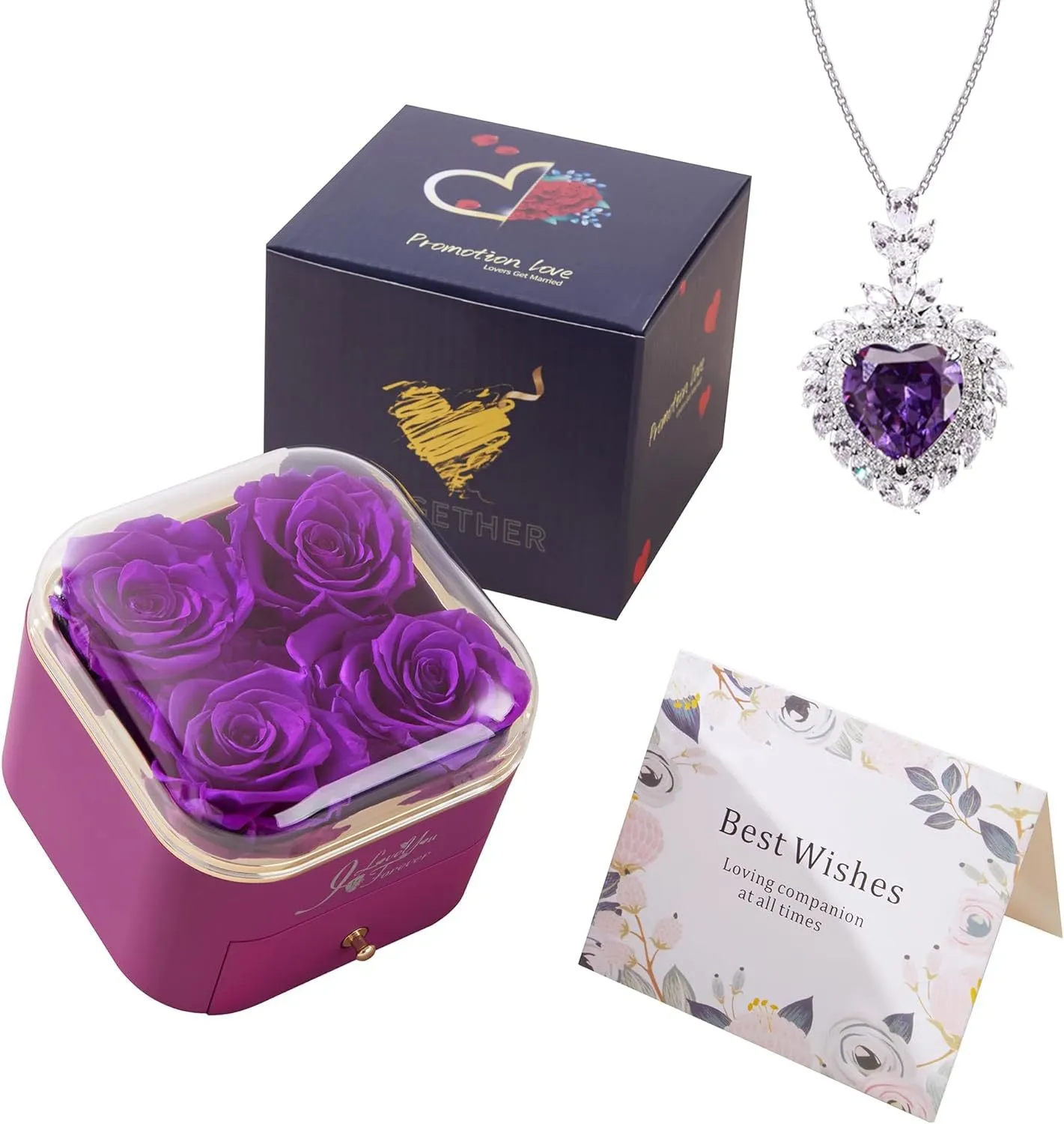 Rose Jewelry Storage Packaging Box