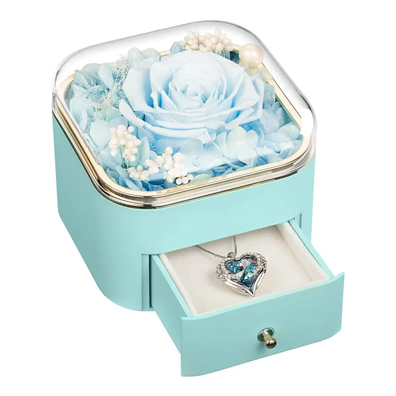 Rose Jewelry Storage Packaging Box