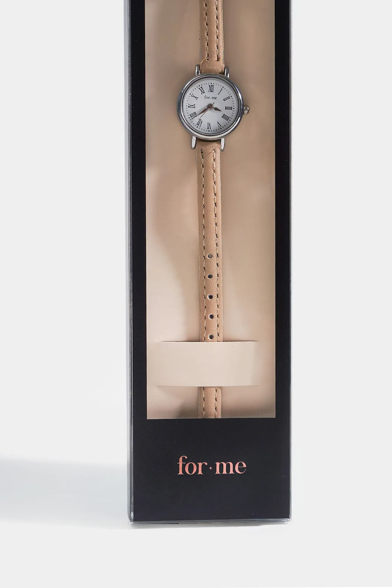 Round Faced Watch