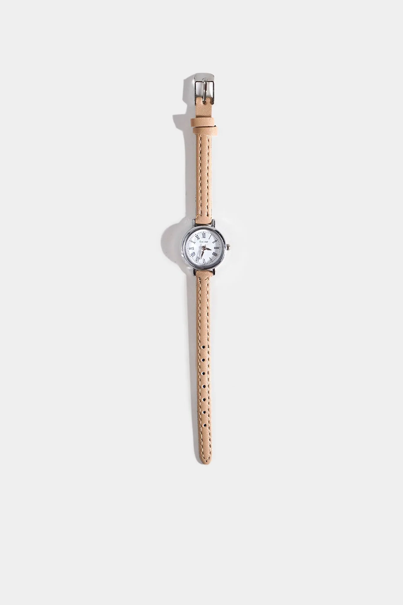 Round Faced Watch