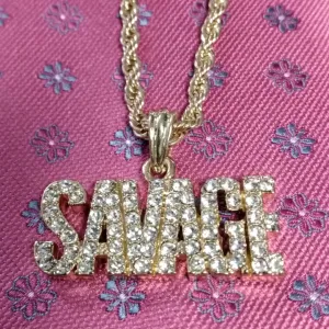 Savage Pendant Necklace $15 OptimismIC Wigs and Gifts West St Paul