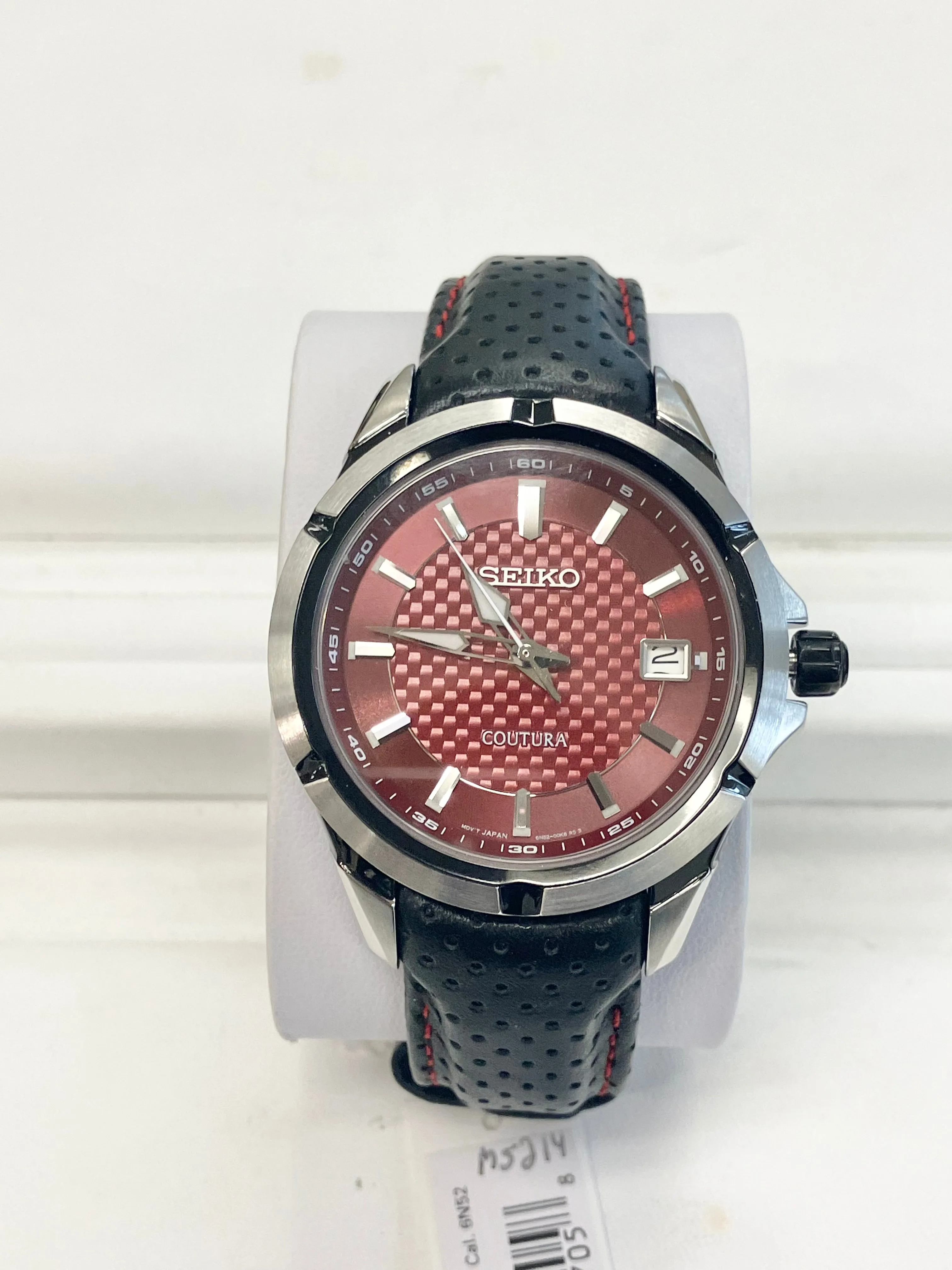 Seiko Coutura Watch With Leather Strap