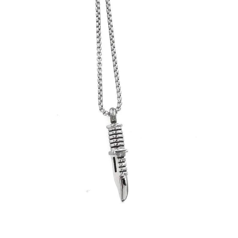 Silver Dagger Cremation Jewelry