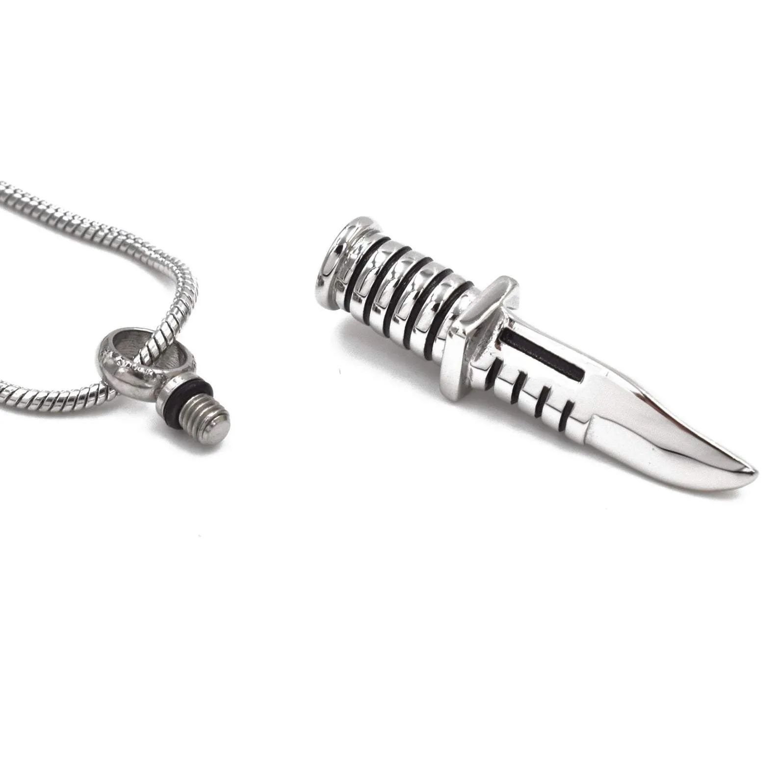 Silver Dagger Cremation Jewelry