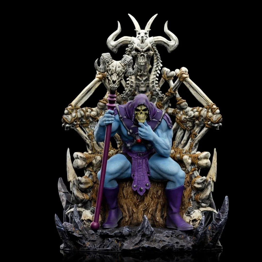 Skeletor on throne Deluxe 1/10 Art Scale by Iron Studios
