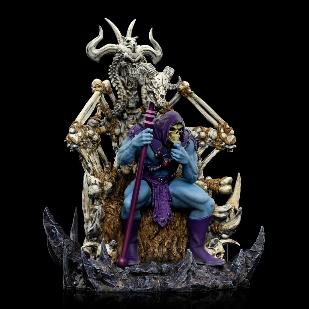 Skeletor on throne Deluxe 1/10 Art Scale by Iron Studios