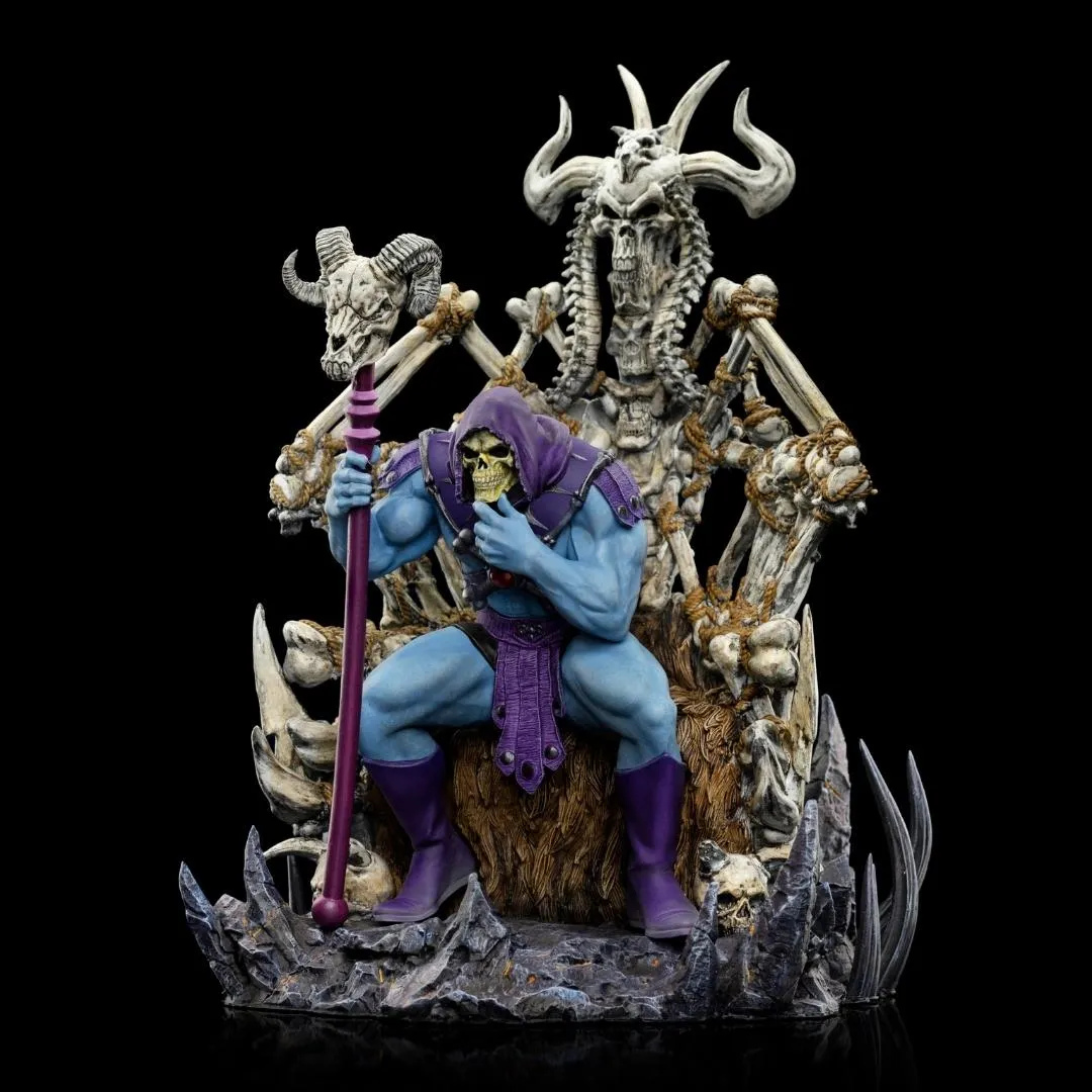Skeletor on throne Deluxe 1/10 Art Scale by Iron Studios