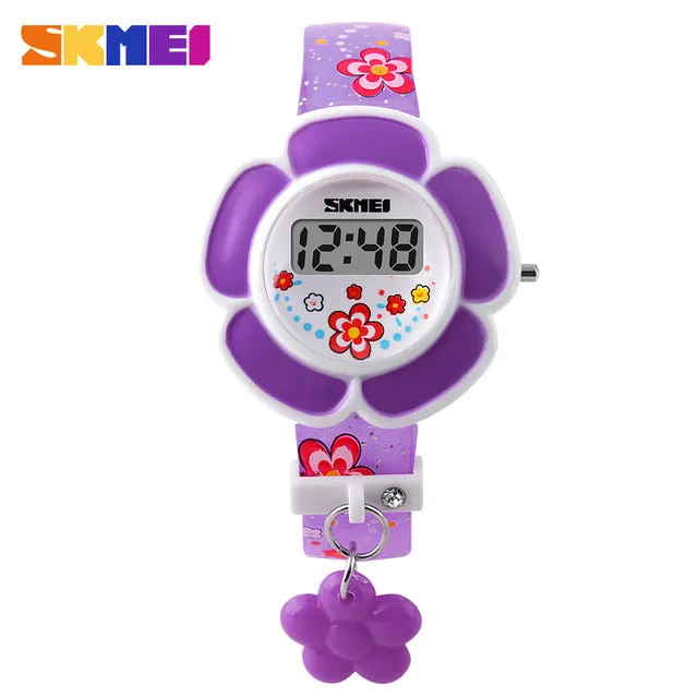 SKMEI Popular Kids LED Digital Watch Children Girls Cartoon Fashion Casual Watches Wristwatches Relogio Feminino Reloj Relojes