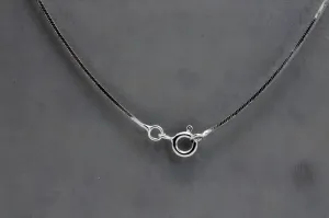Sophisticated Sterling Silver Herringbone Snake Chain - Timeless Luxury for Any Ensemble