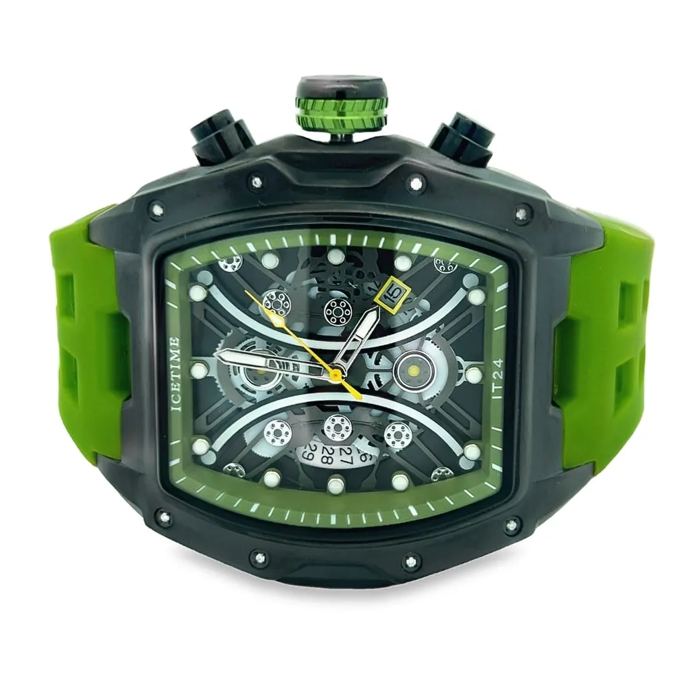 Sport Real Diamond Hip Hop Watch