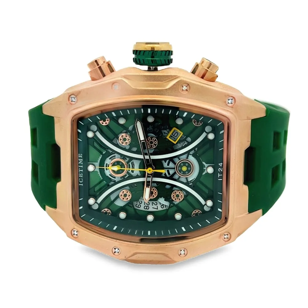 Sport Real Diamond Hip Hop Watch