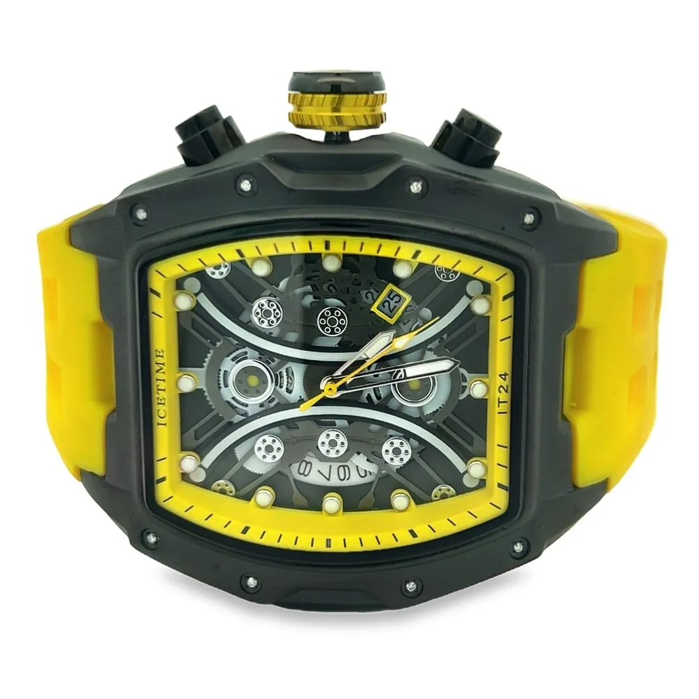 Sport Real Diamond Hip Hop Watch