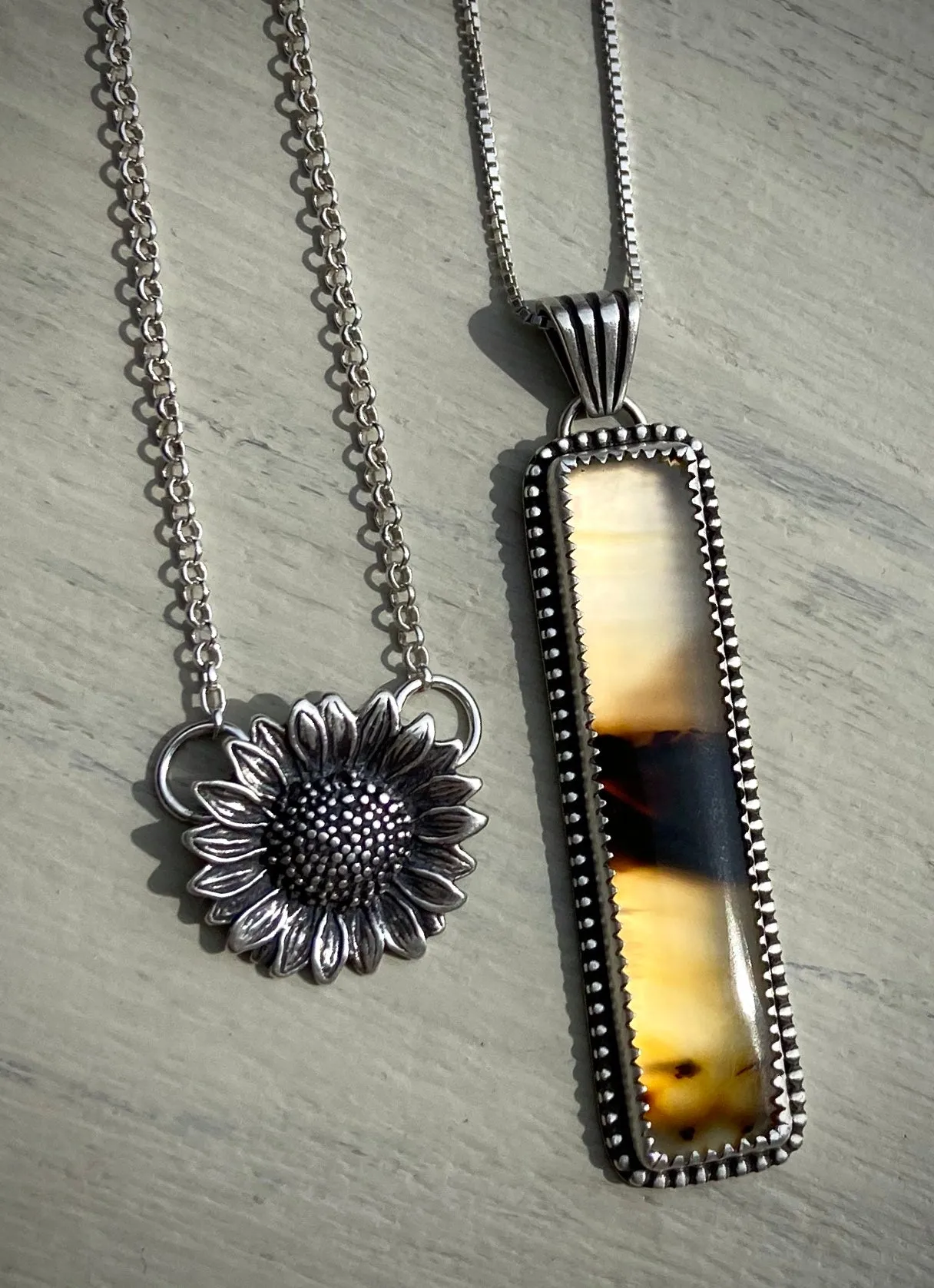 Sunflower Necklace