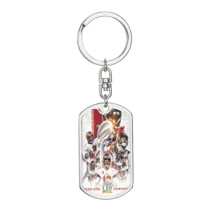 Tag Keychain- Buccaneer Team