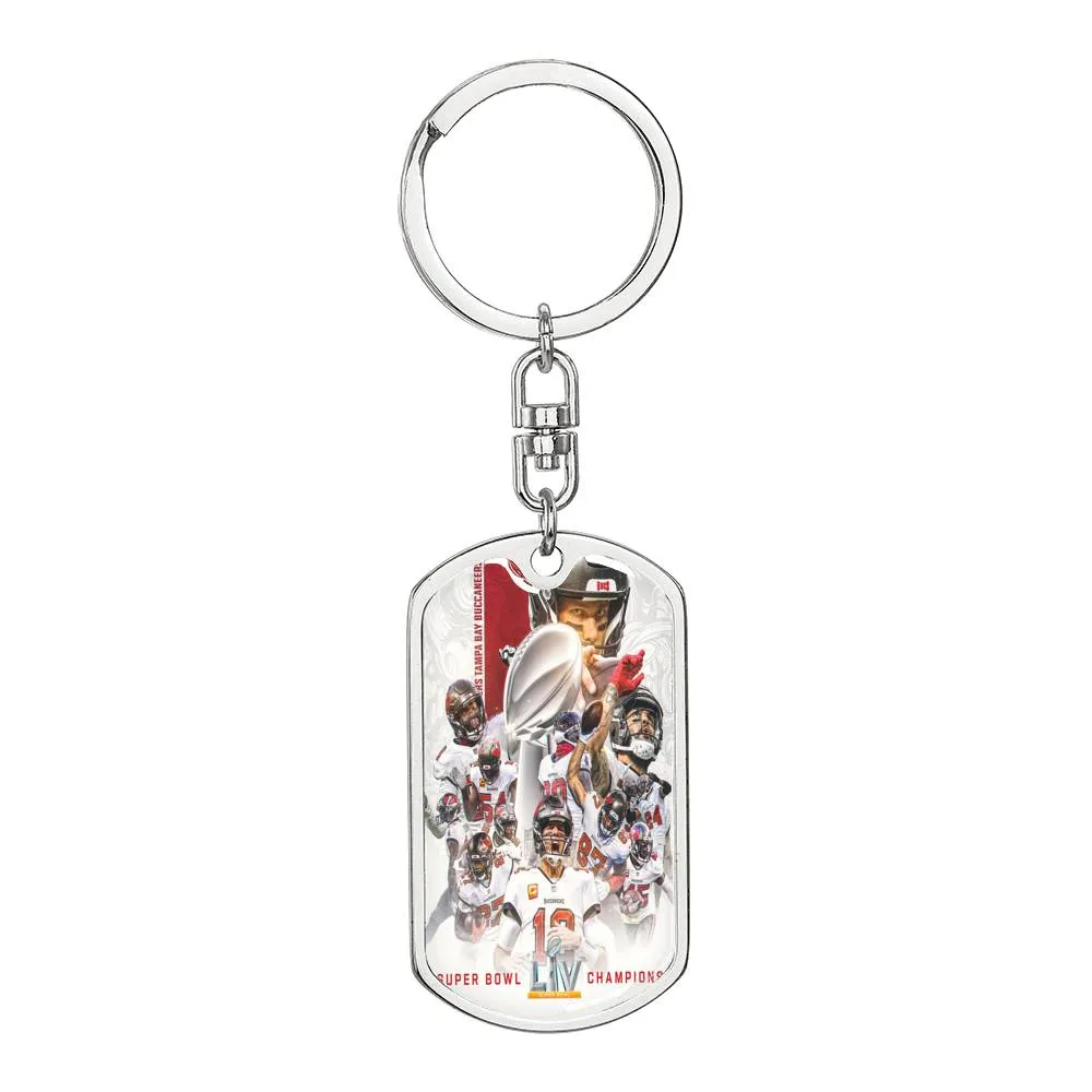 Tag Keychain- Buccaneer Team