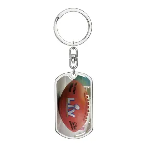 Tag Keychain- LV Football