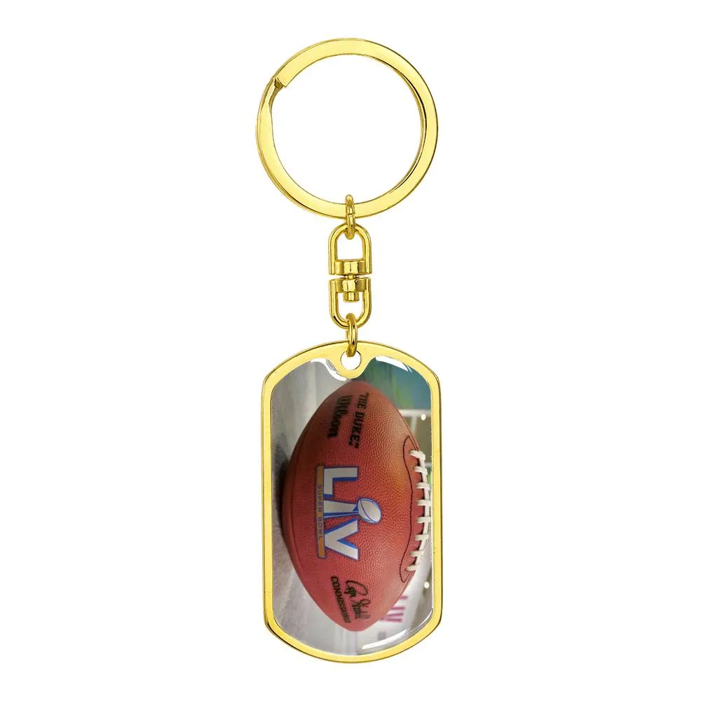 Tag Keychain- LV Football