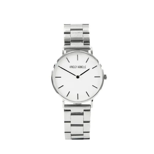 Tempus Collection - Silver Ashen Steel Watch (Ambassador)