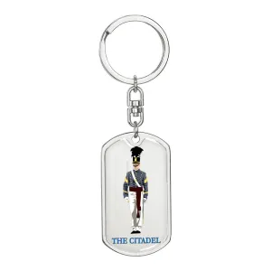 The Citadel, Cadet Inspired Engravable Keychain