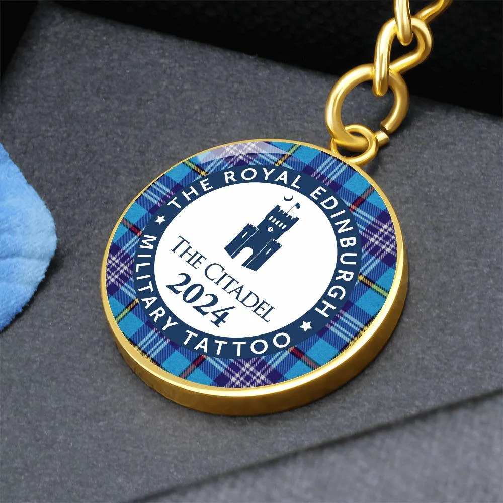 The Citadel, The Royal Edinburgh Military TATTOO 2024, Tartan, Keychain, LIMITED EDITION