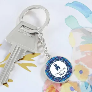 The Citadel, The Royal Edinburgh Military TATTOO 2024, Tartan, Keychain, LIMITED EDITION