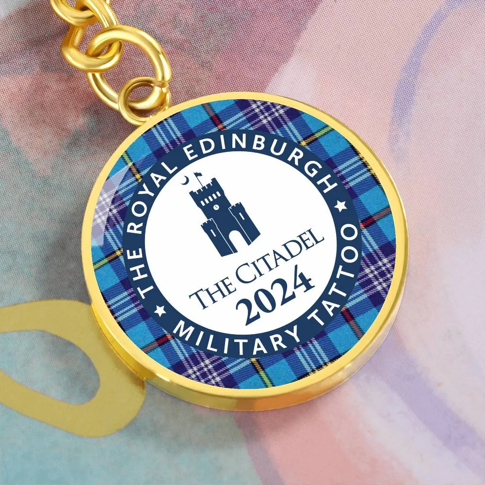 The Citadel, The Royal Edinburgh Military TATTOO 2024, Tartan, Keychain, LIMITED EDITION