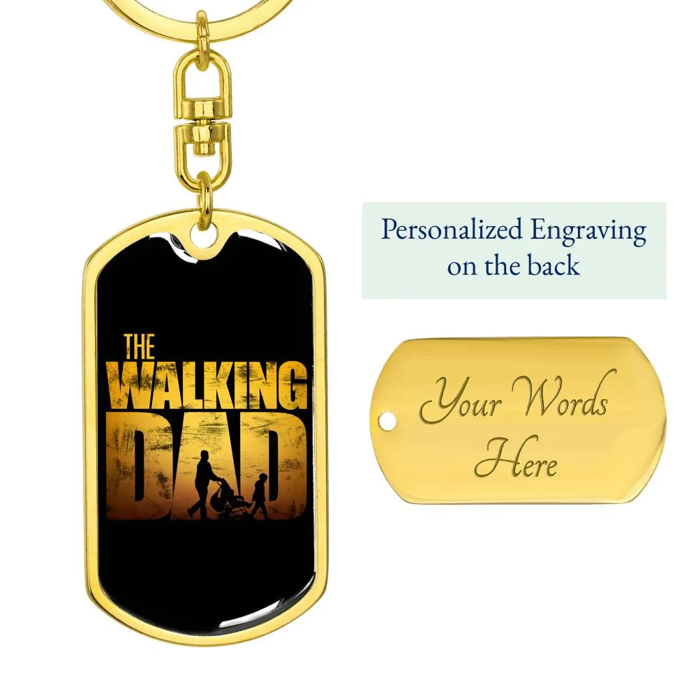 The Walking Dad-Keychain